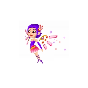 Lavender the Crystal Pixie